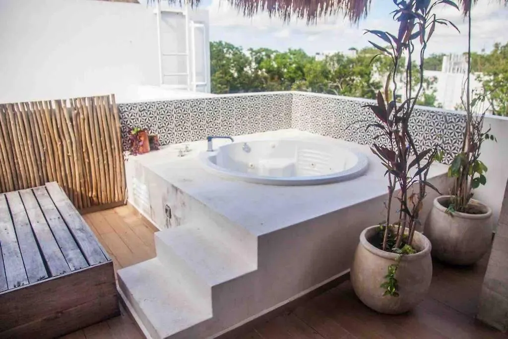 La Buena Vida - Penthouse With Private Rooftop Appartement Tulum Pueblo